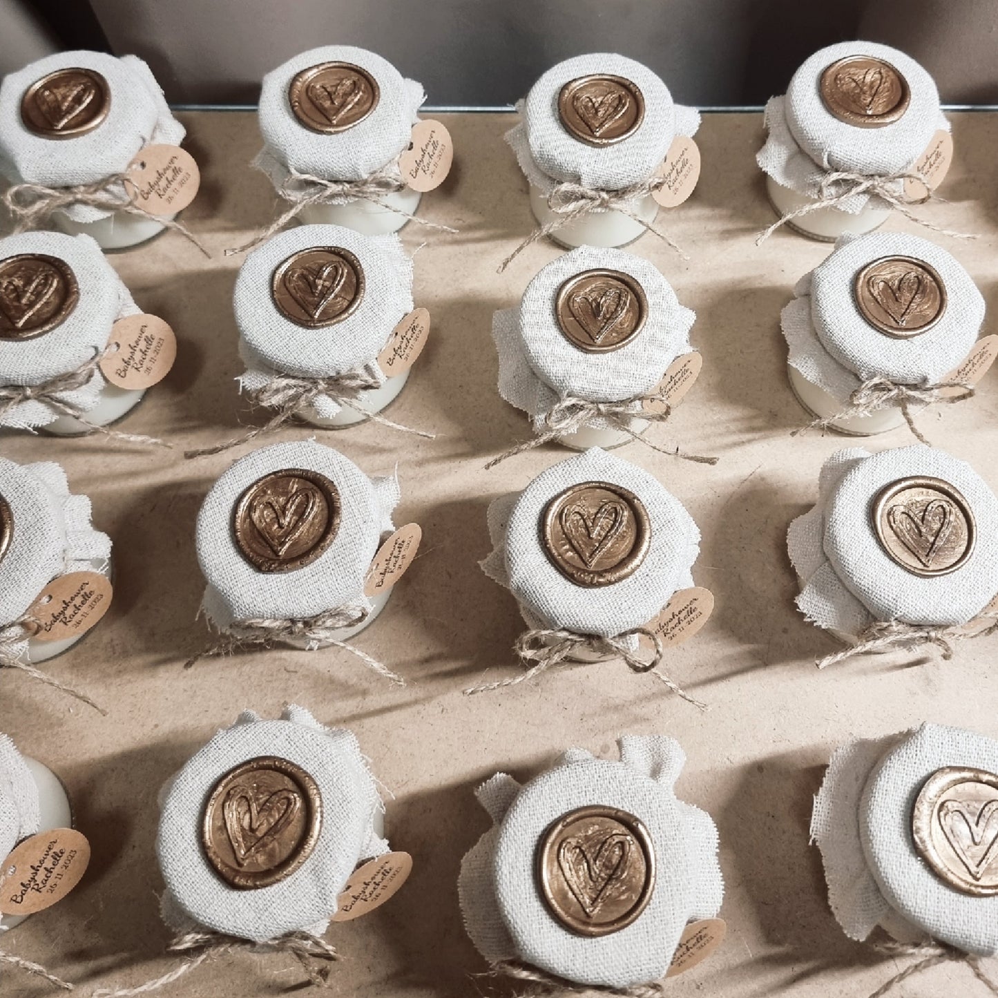 Mini Kaars Bedankjes