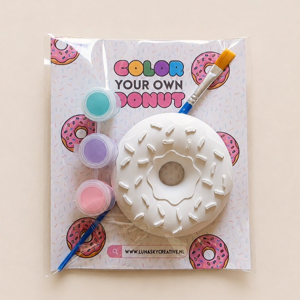 Color Your Own Donut Traktatie