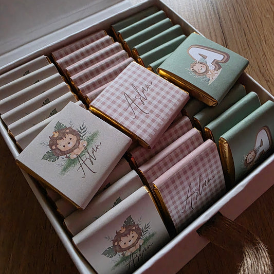 Mini Chocobox Leeuw