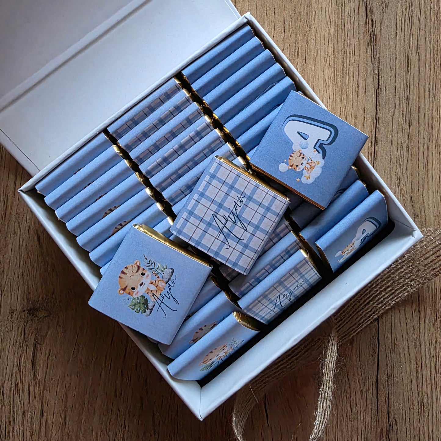 Mini Chocobox Tijger