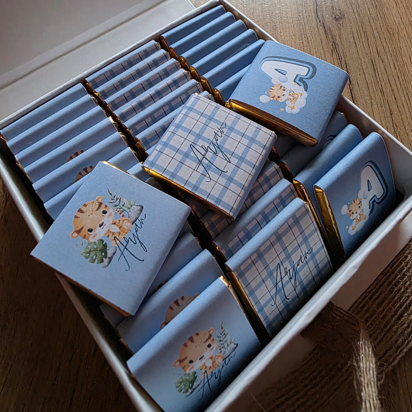 Mini Chocobox Tijger