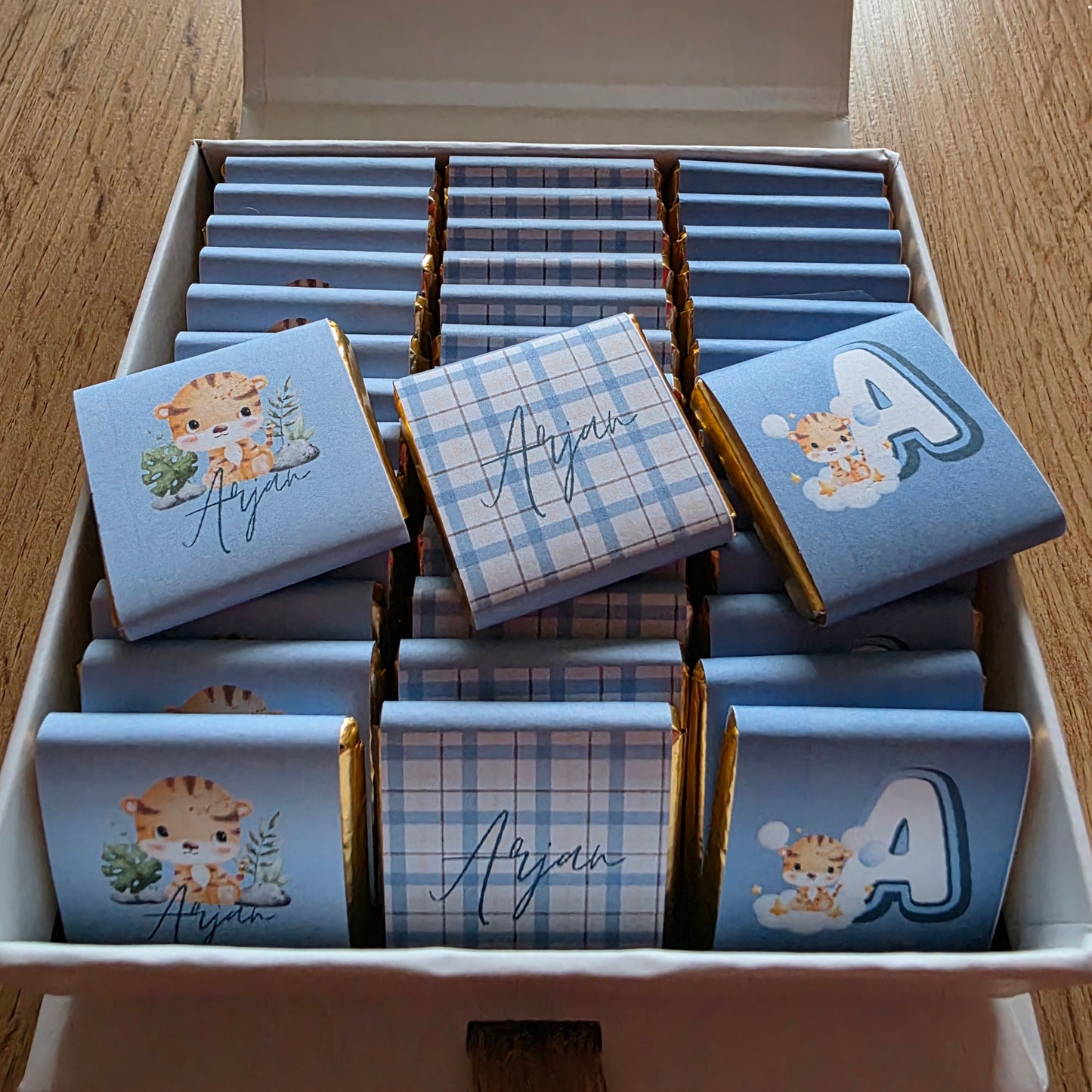 Mini Chocobox Tijger