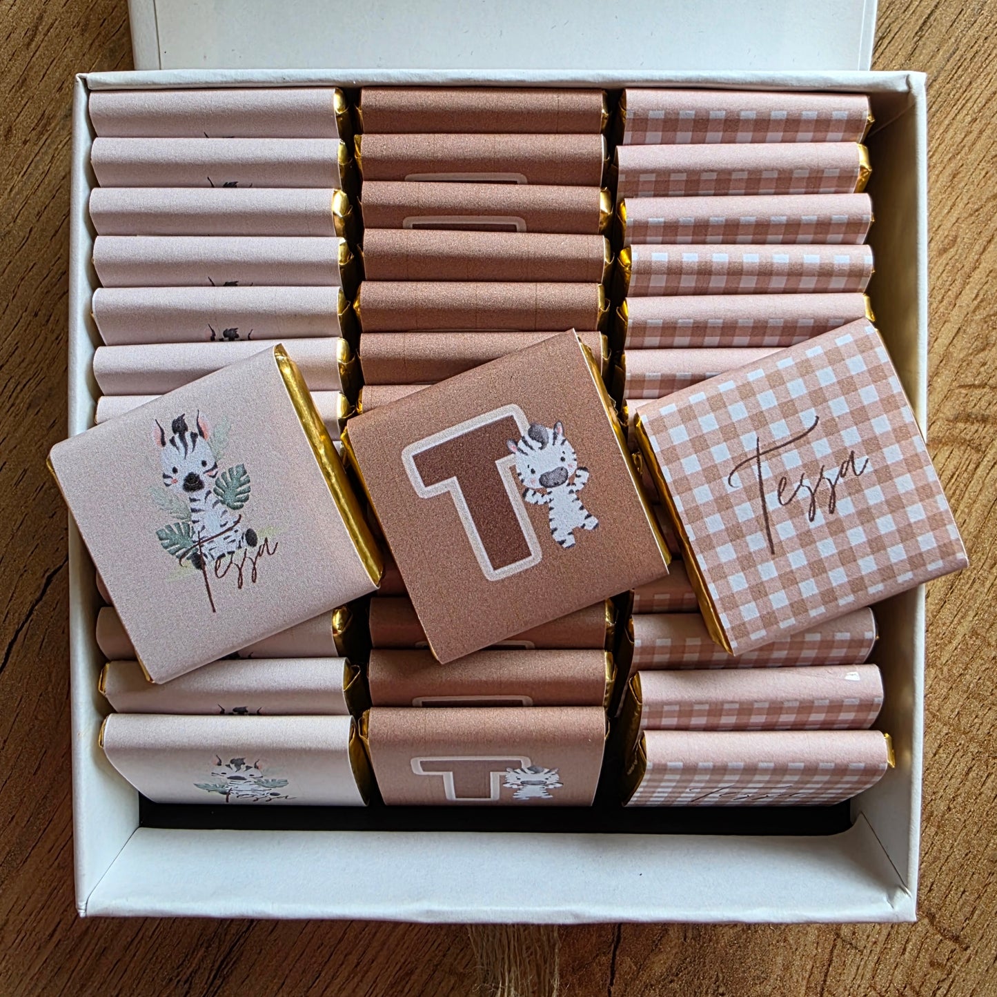 Mini Chocobox Zebra