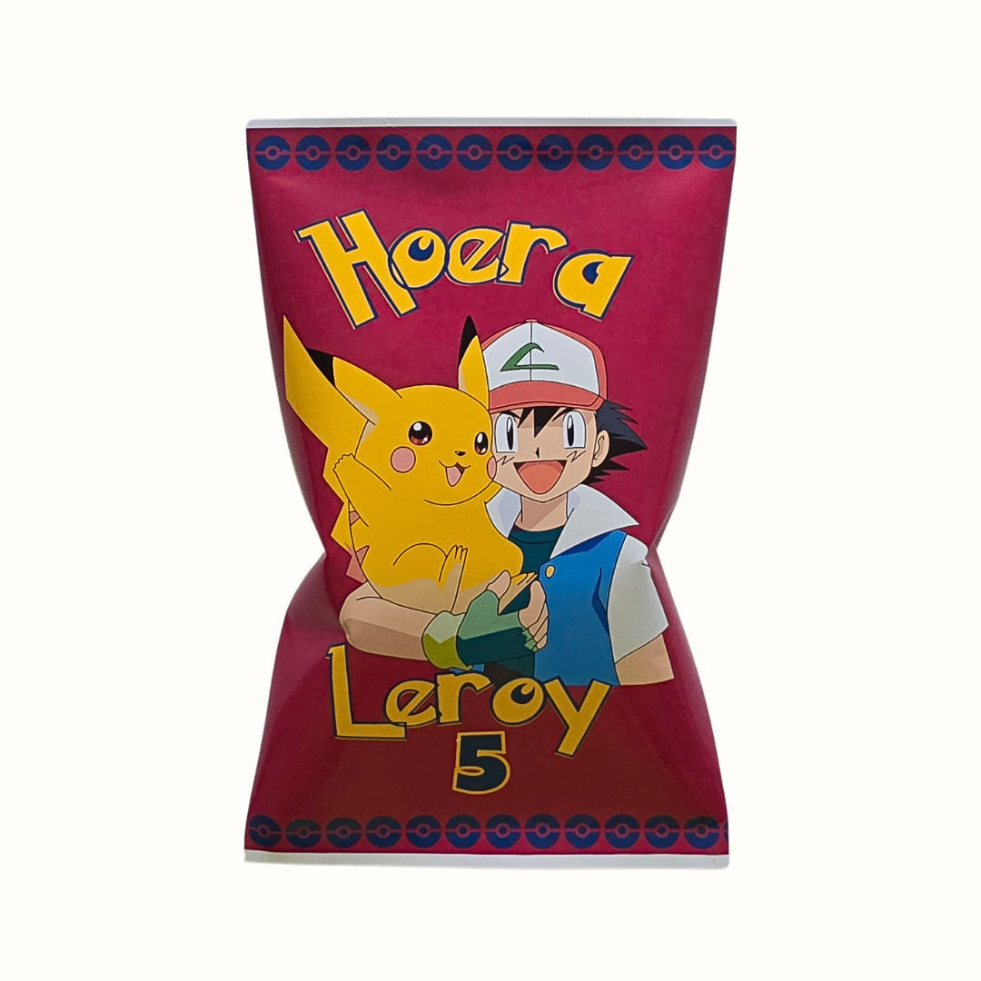 Ash & Pikachu Chips Traktatie