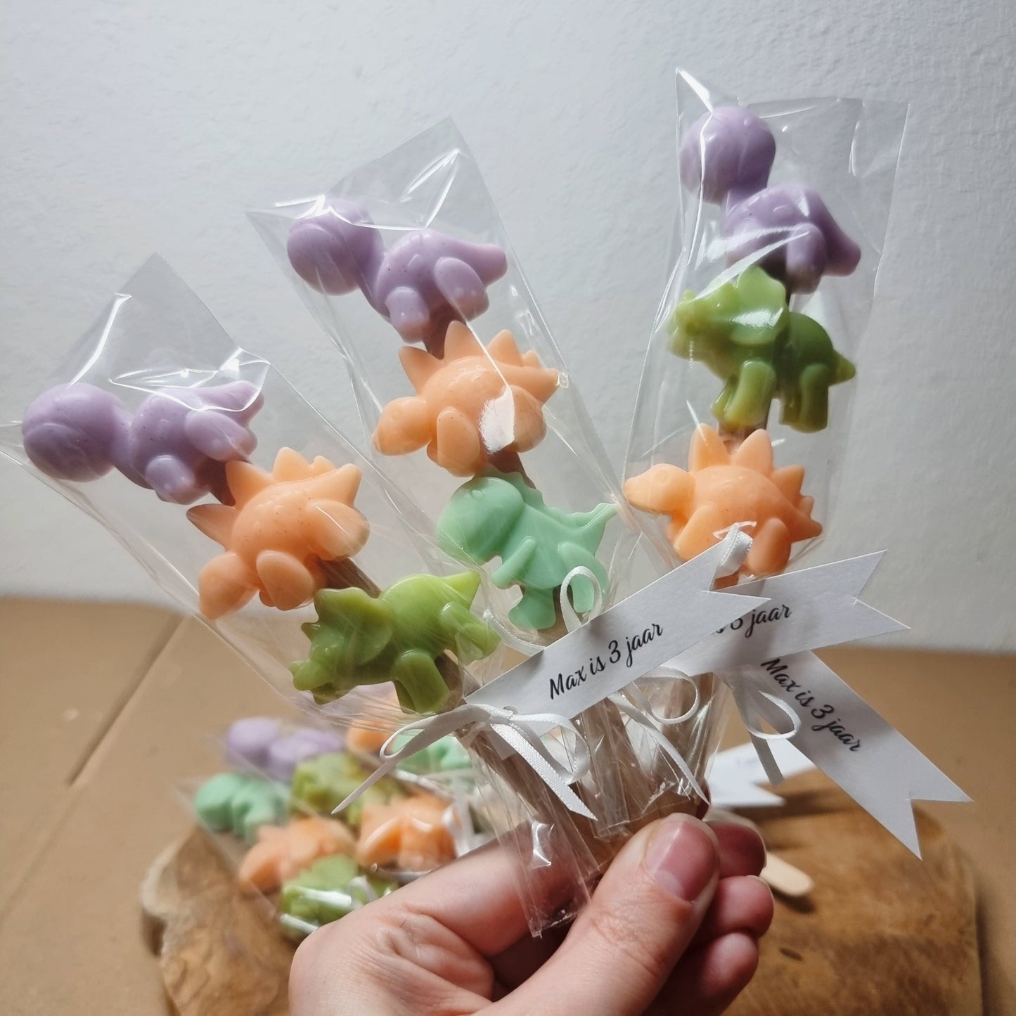 Dino Waxmelt Bedankjes