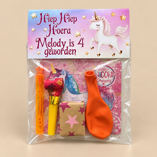 Unicorn Puzzel Traktatie