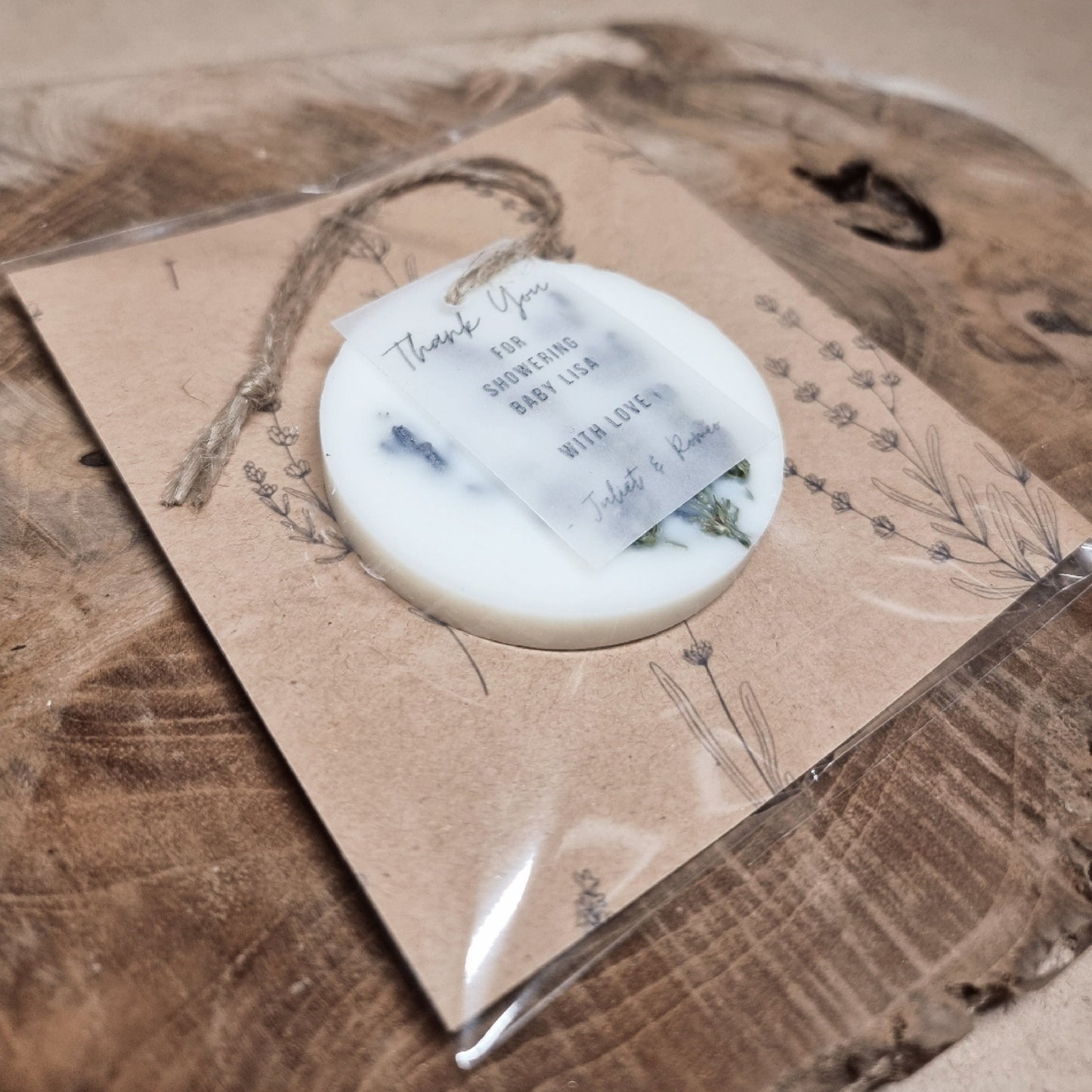 Lavendel/Rose Geurhanger Bedankjes